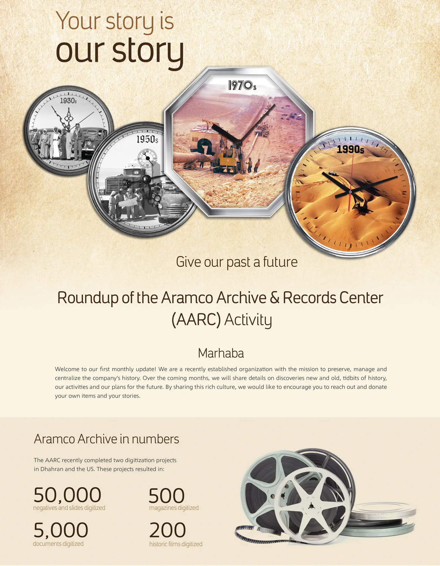 Aramco Archive & Records Center