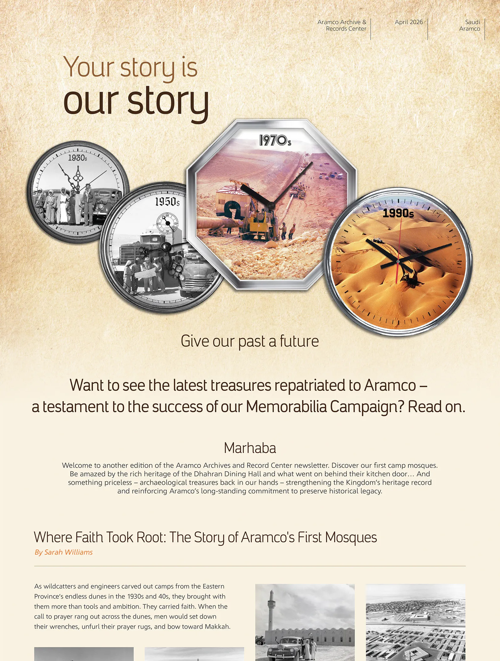 Aramco Archive & Records Center