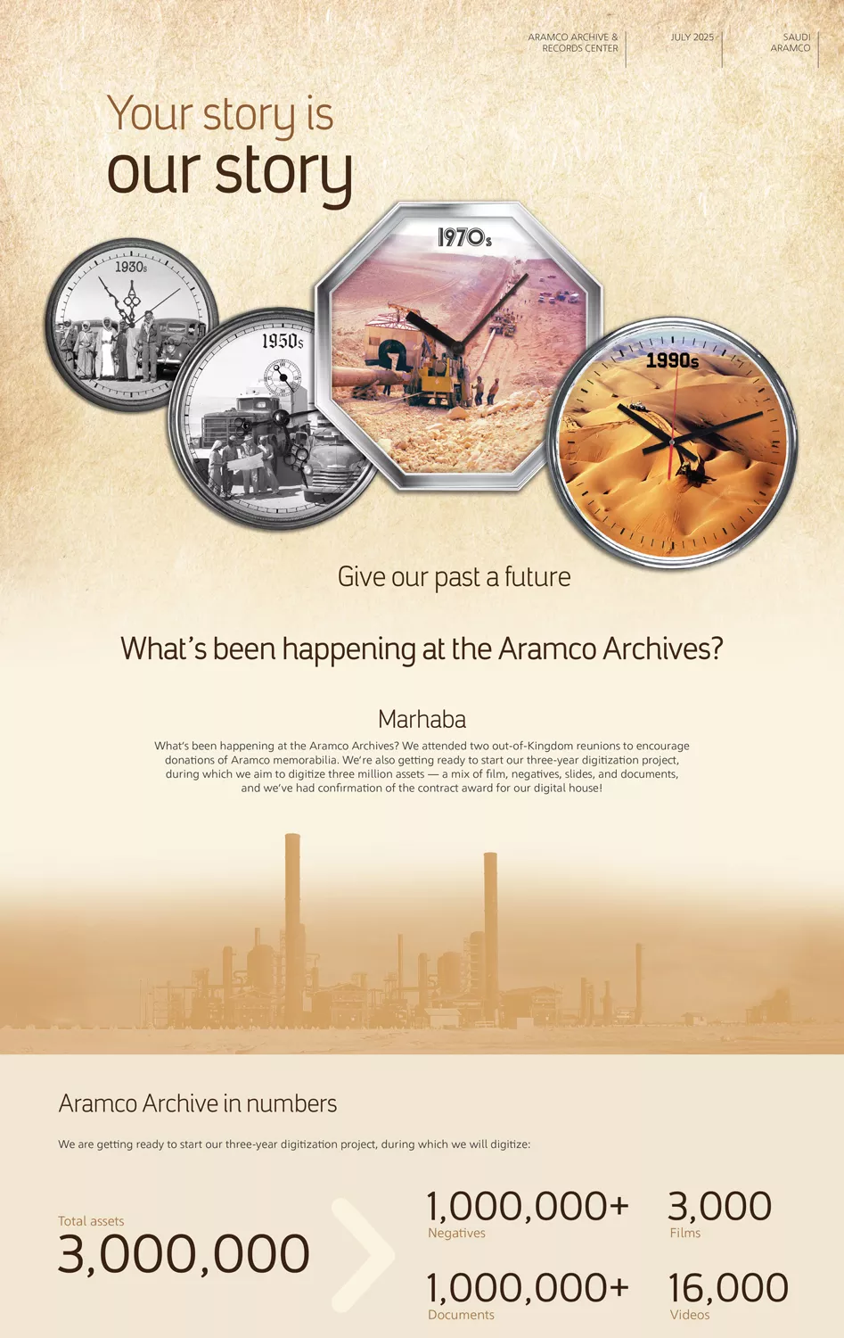 Aramco Archive & Records Center