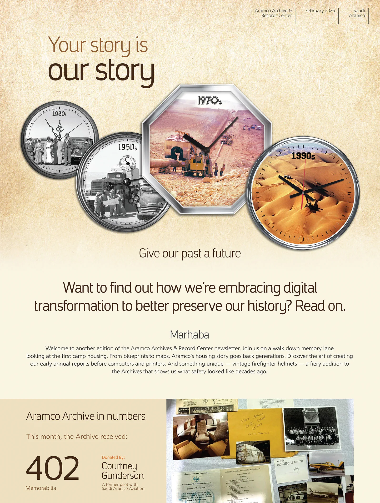 Aramco Archive & Records Center