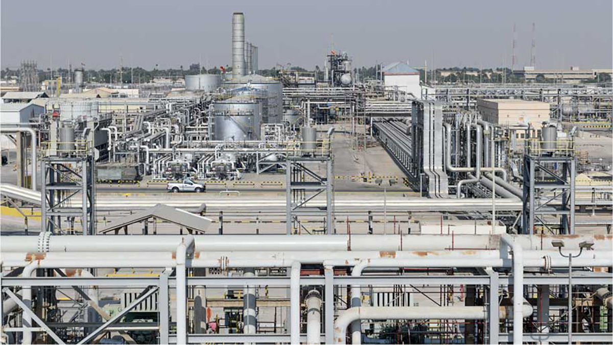 Abqaiq plants facilities in 2023 ir 4.0 elements