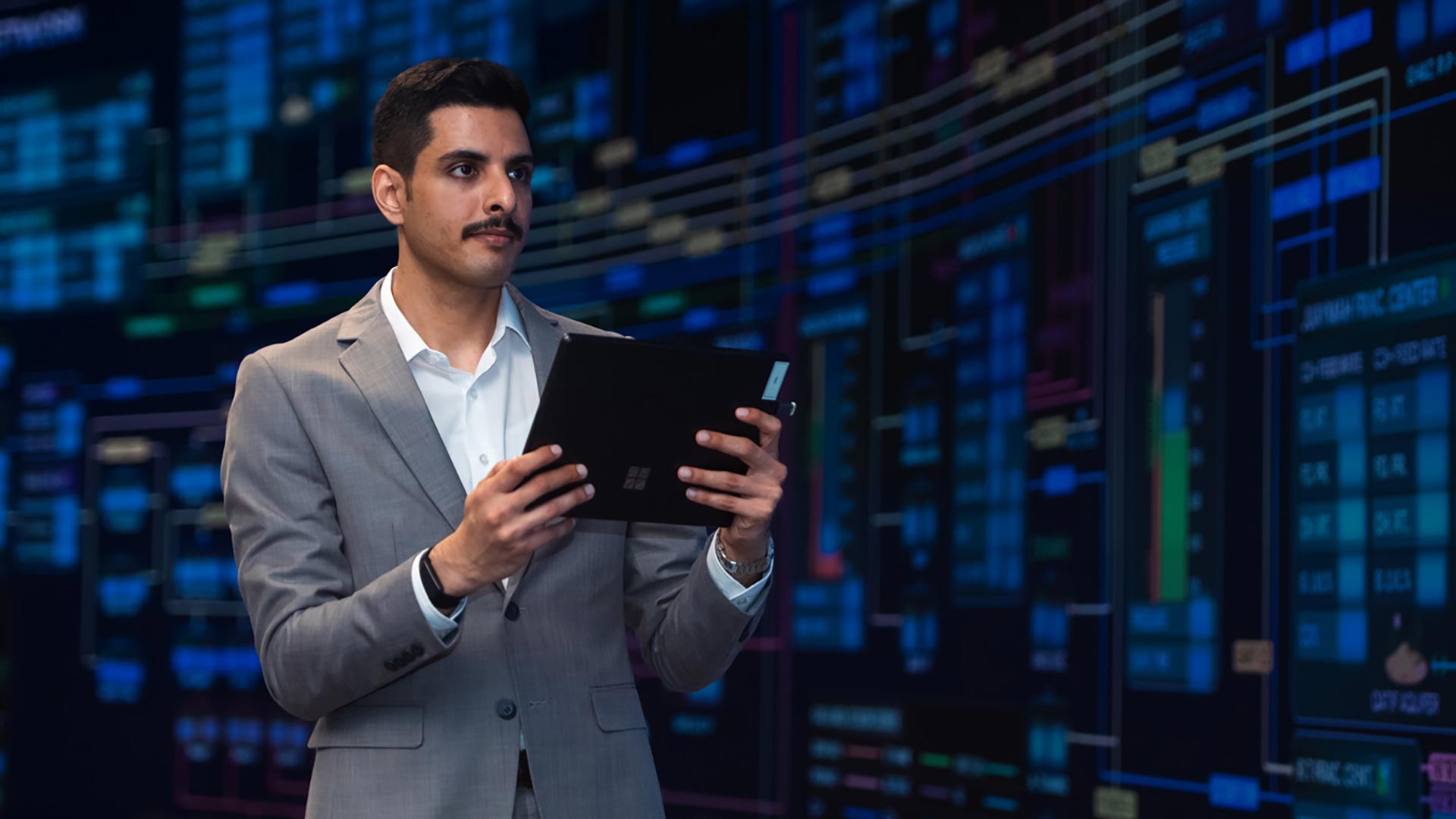 Rakan H. Albeladi at OSPAS wall