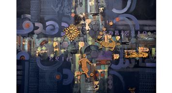 حديث الألوان: رؤية إيقاعية