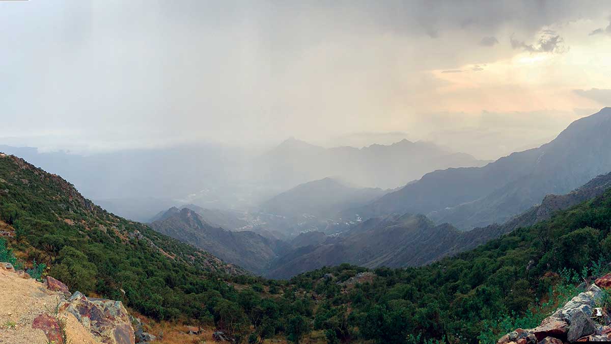 النماص.. طبيعة ساحرة