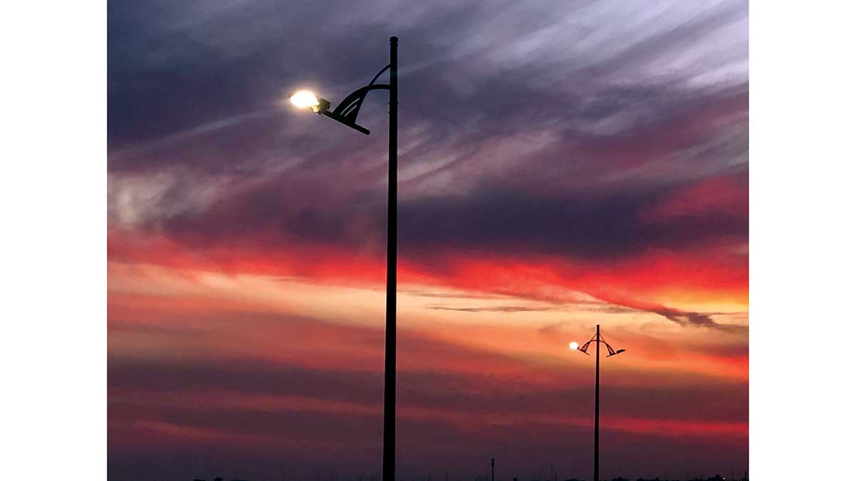 غروبٌ شَتوِّي