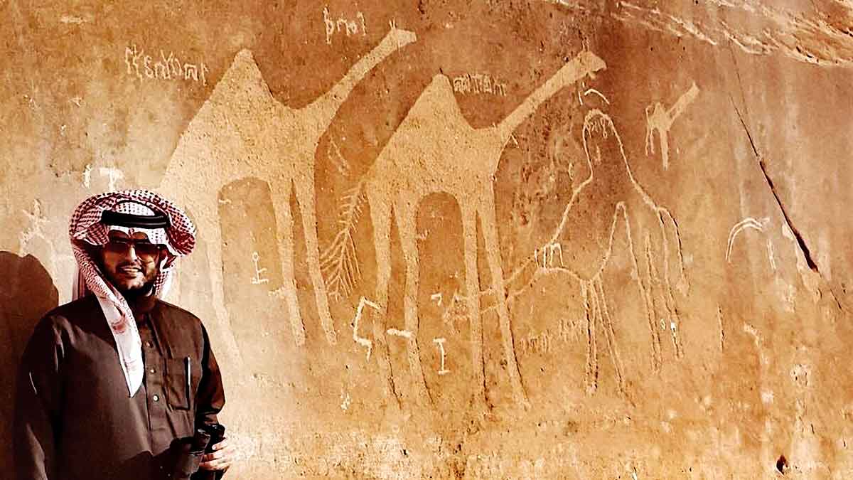 (نقش الصياد).. نقشٌ فريد من آثار العصر الحجري