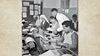 فصل دراسي في مركز التدريب المهني المتقدم بالظهران في عام 1952م