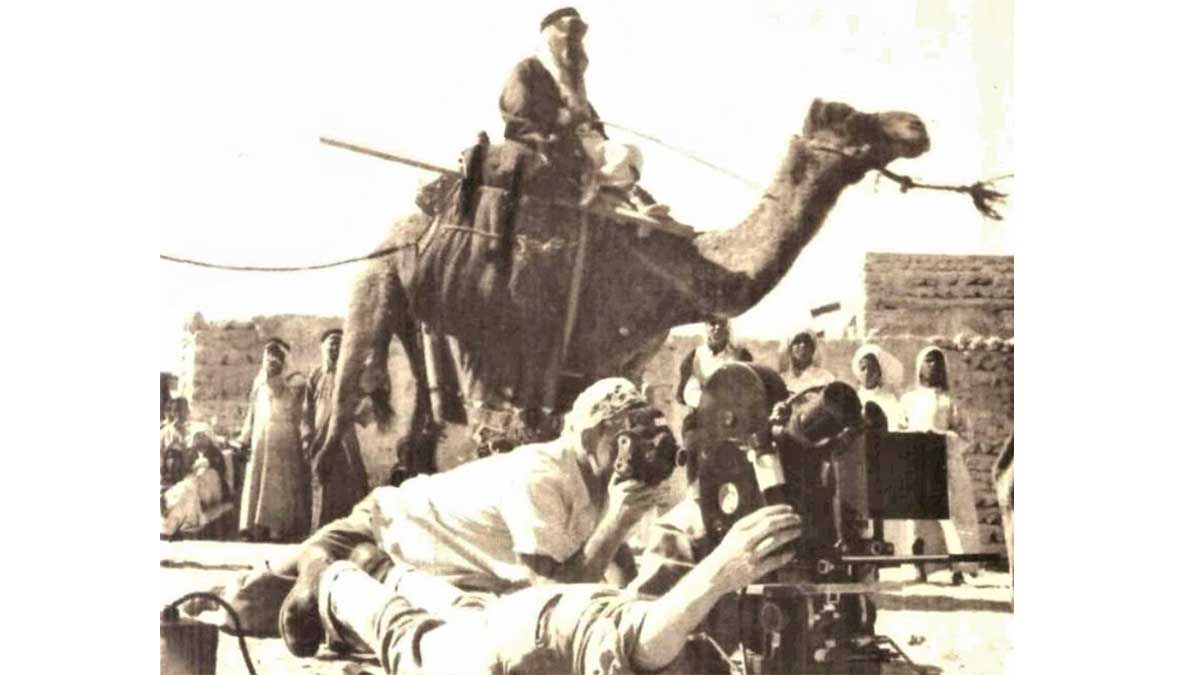 Filming Island of Arabia