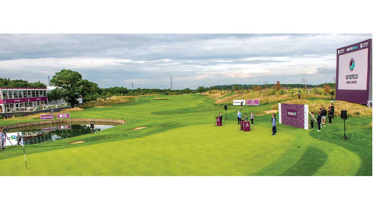 Aramco women golf