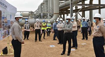 مشروع مركز التوزيع في ينبع يحقق نجاحات على صعيد السلامة والتوطين والتقنية