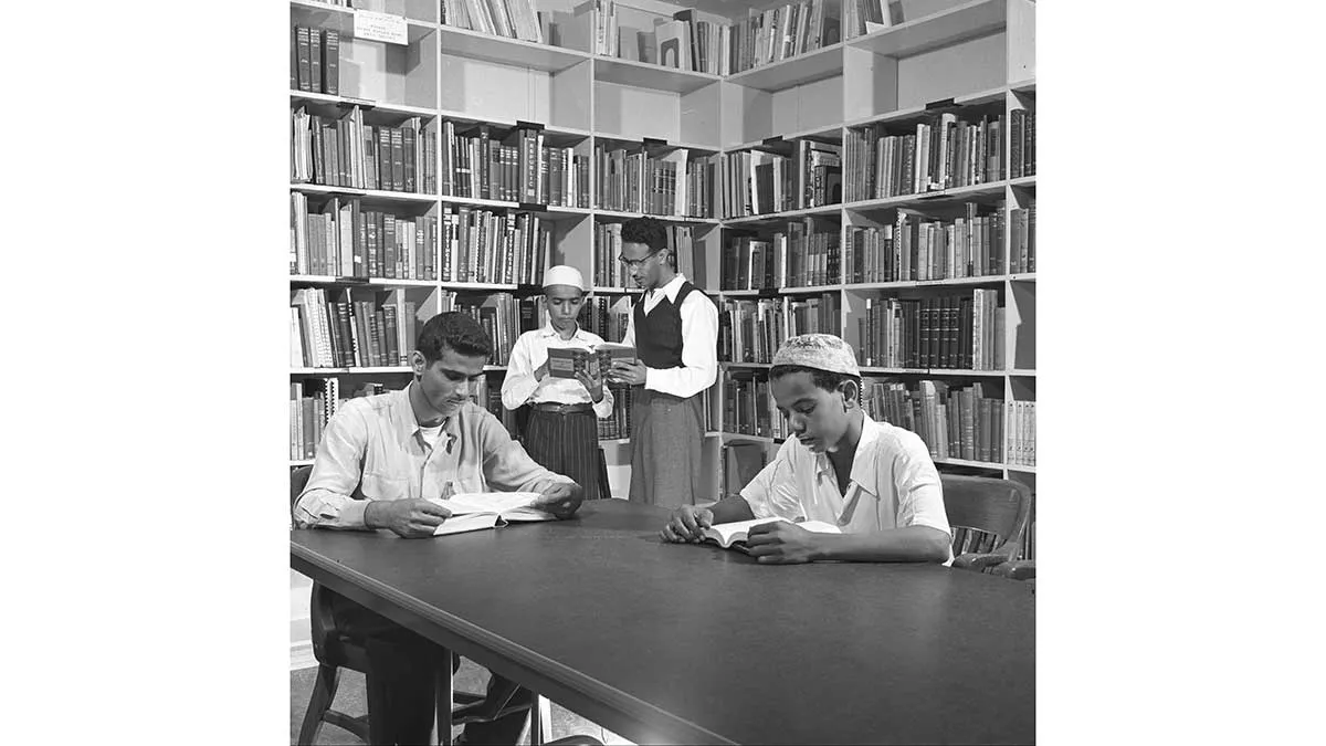 في رحاب المكتبة