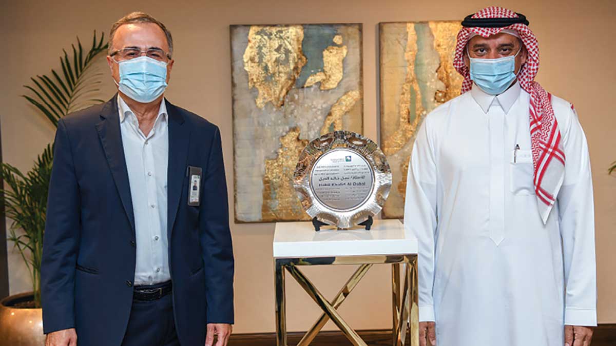 الدبل يختتم مسيرته مثنيًا على فرص التطوير في الشركة