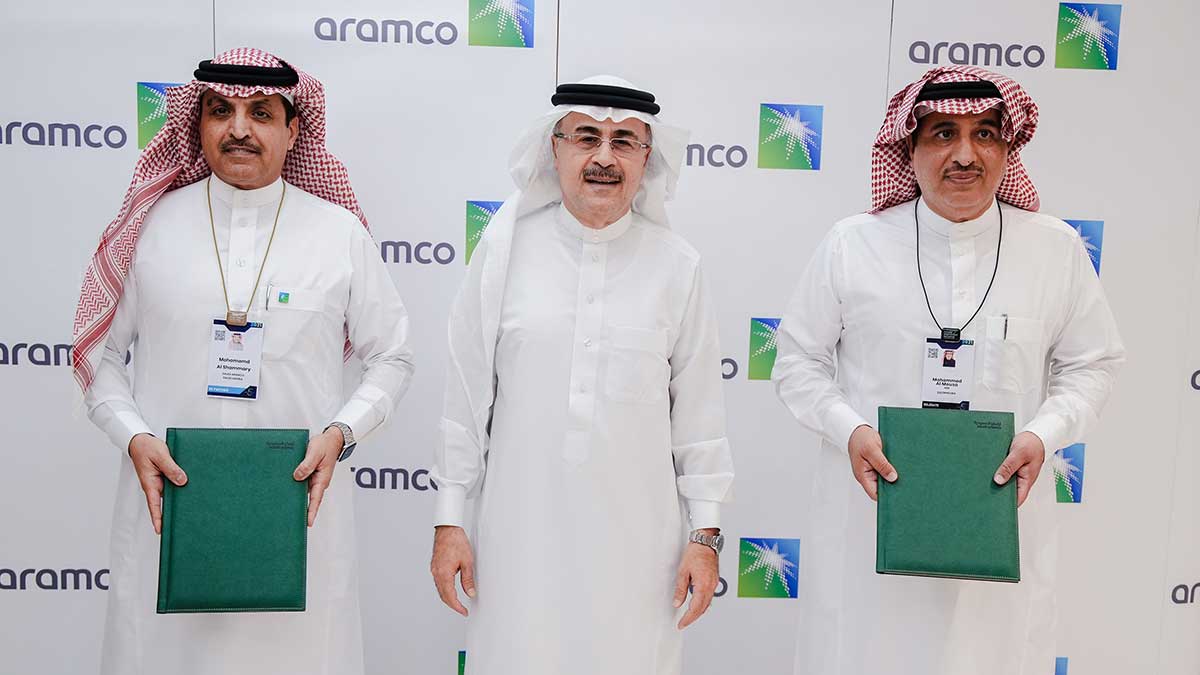 Aramco signs a MOU at future investment initiative Riyadh 2021