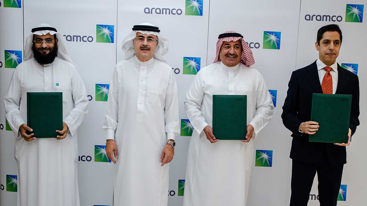 Aramco signs a MOU at future investment initiative Riyadh 2021