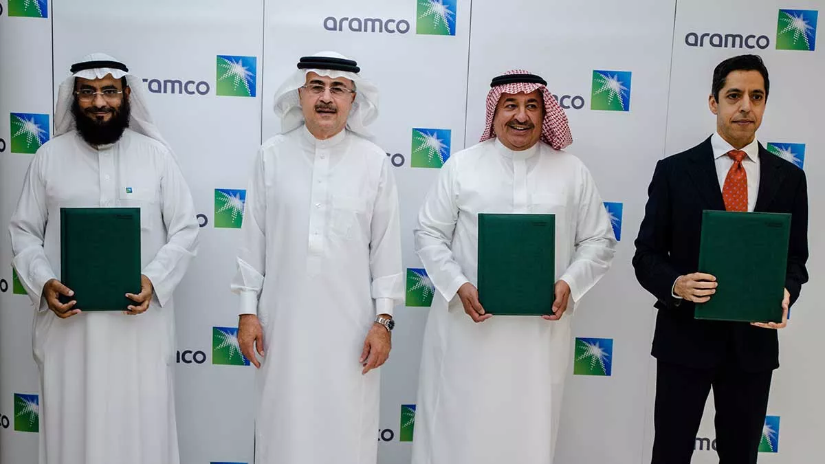 Aramco signs a MOU at future investment initiative Riyadh 2021