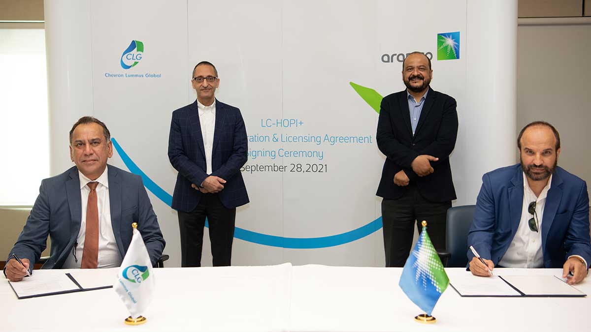 Chevron signing