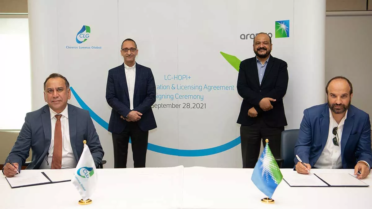 Chevron signing