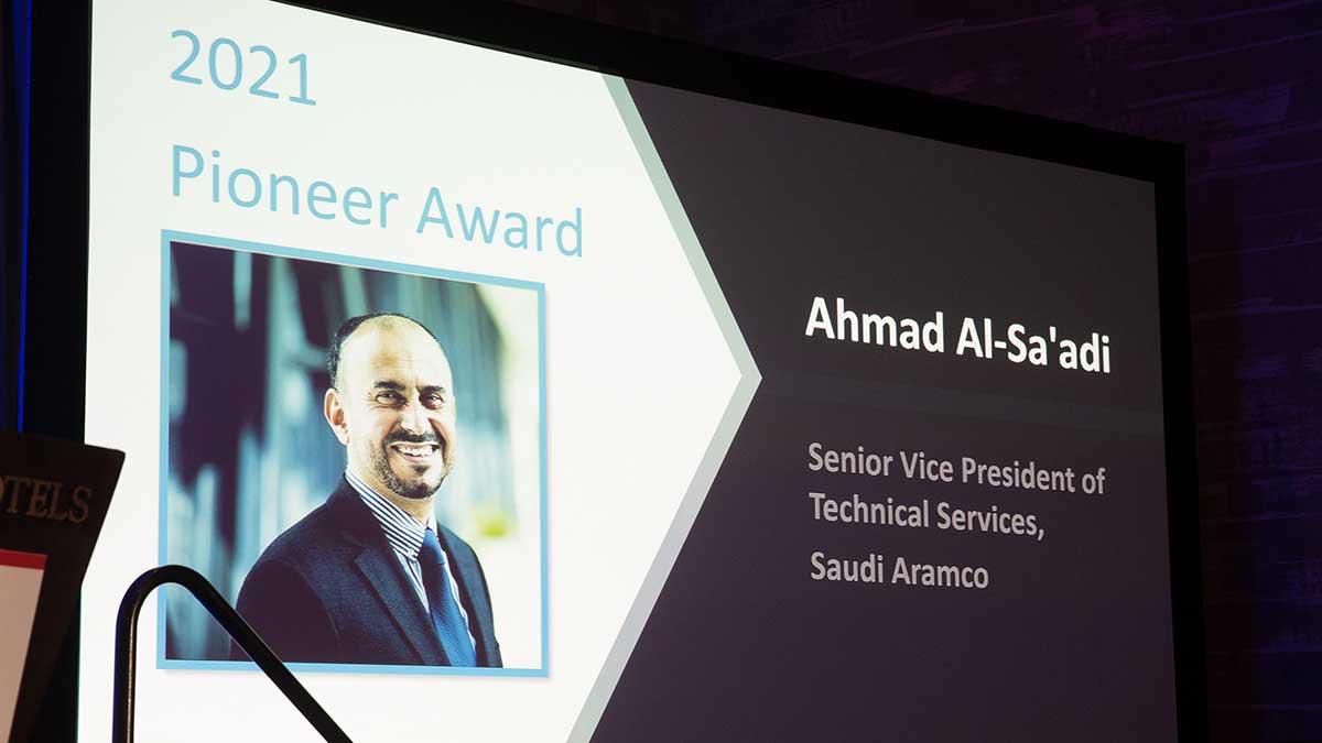 Saadi 2021 pioneer award