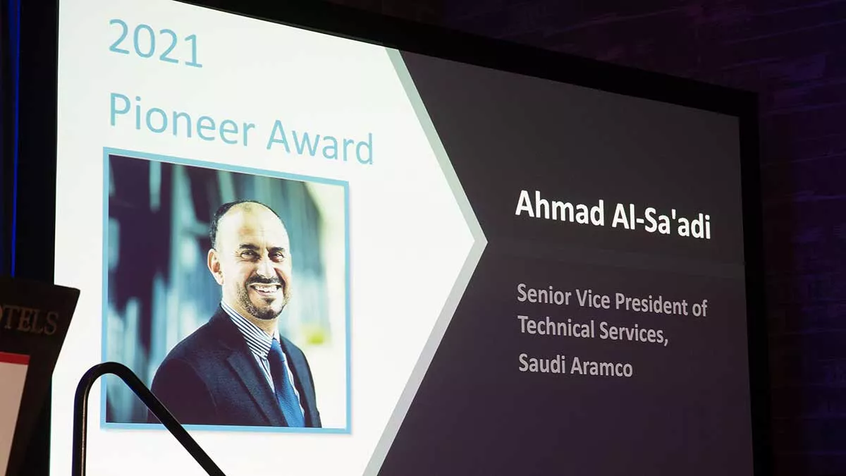 Saadi 2021 pioneer award