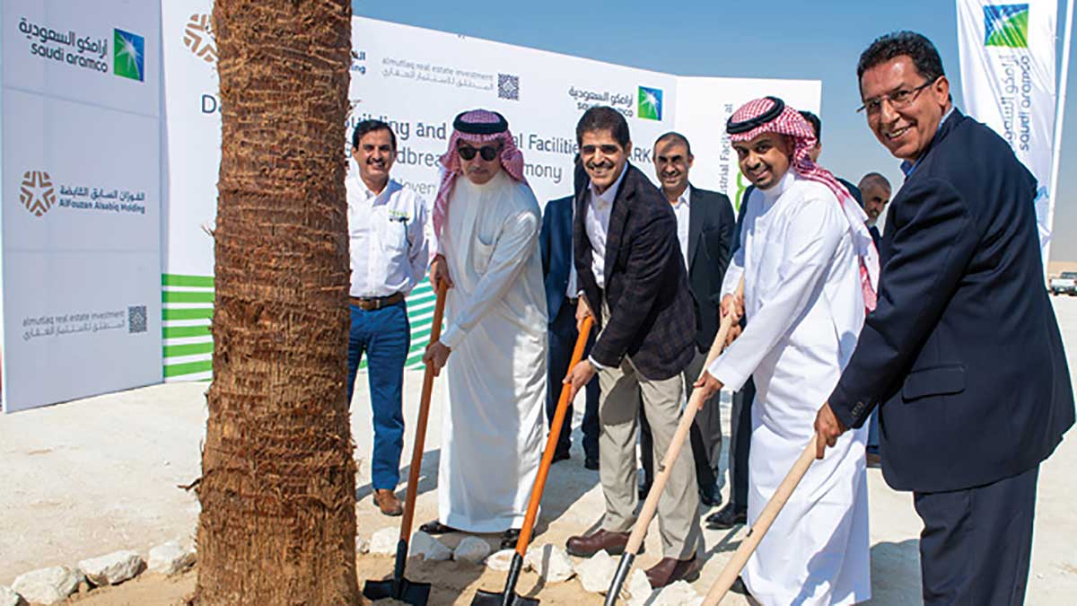 أرامكو السعودية تضع حجر الأساس لمرفق رئيس لأعمال الحفر وصيانة الآبار في مدينة الملك سلمان للطاقة