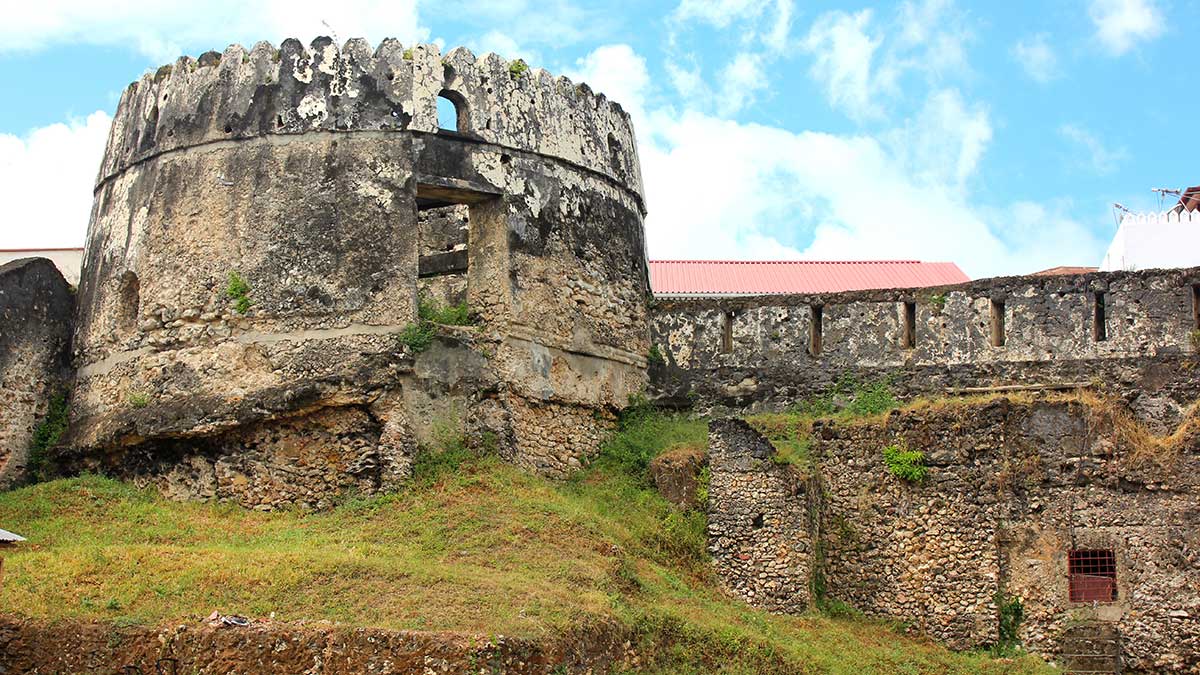 Stone town Portuguese fort