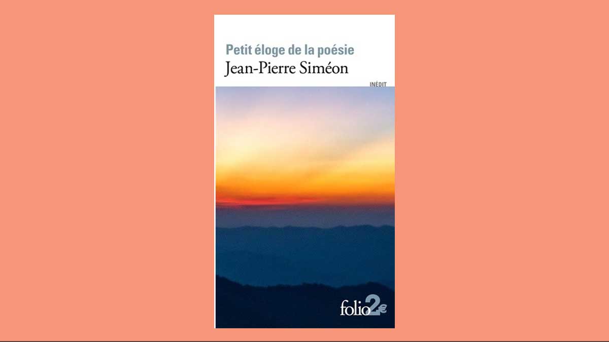 Book cover on poetry