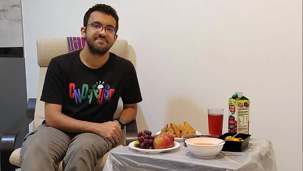 Riadh Zahrani ramadan breakfast in Singapore