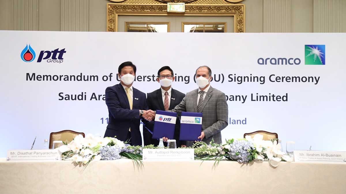 Aramco and PTT