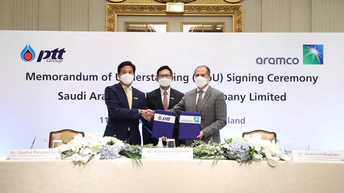 Aramco and PTT