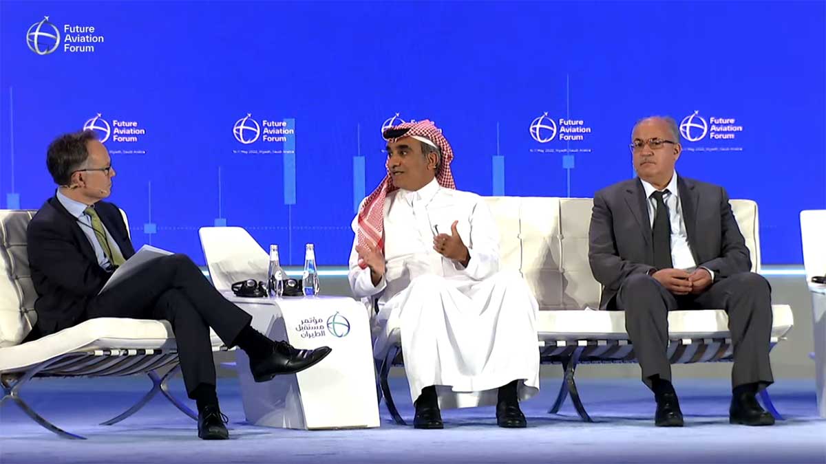 أرامكو السعودية تشارك في مؤتمر مستقبل الطيران برعاية إستراتيجية