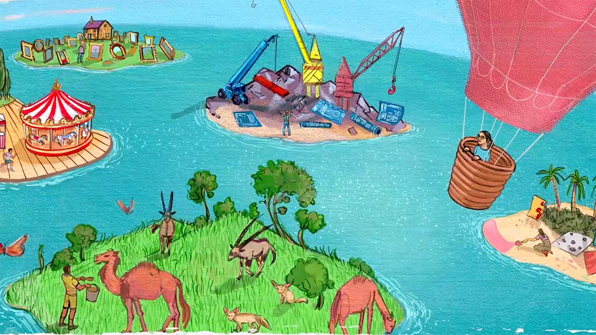 فيديو: تعرف على قصة رزان و"مجتمع أفلام إثراء"