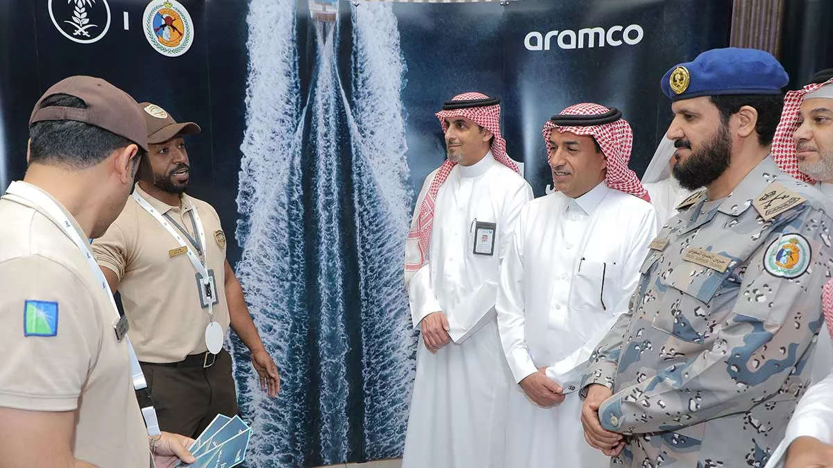 Aramco booth