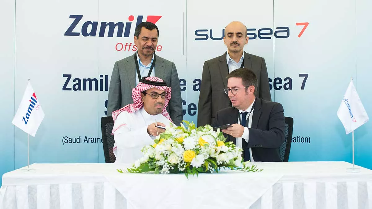Zamil Offshore Signing Ceremony