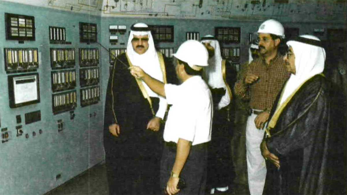 الأمير عبد المجيد يزور مرافق أرامكو السعودية في ينبع