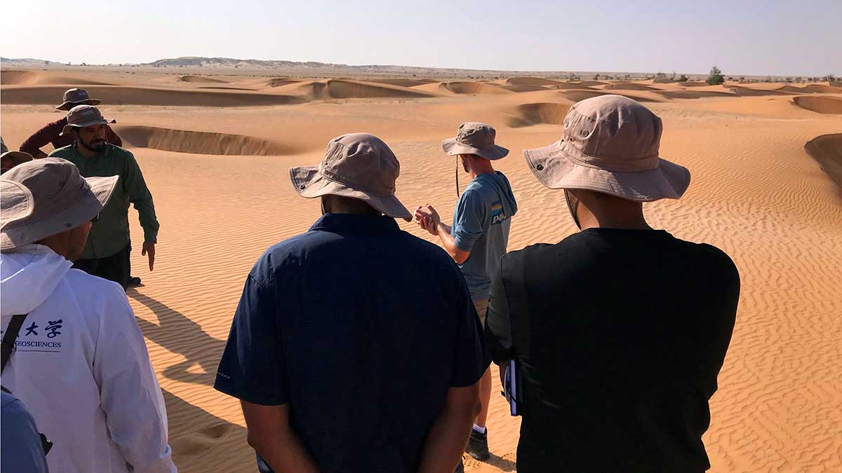 KFUPM Stanford geology field seminar