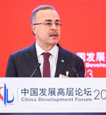 كلمة المهندس أمين بن حسن الناصر، رئيس أرامكو السعودية وكبير إدارييها التنفيذيين، في منتدى الصين للتنمية