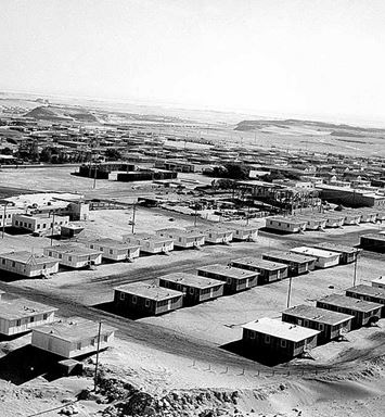 ذاكرة فوتوغرافية: صورة جوية للمنازل الجديدة بالظهران 1949م