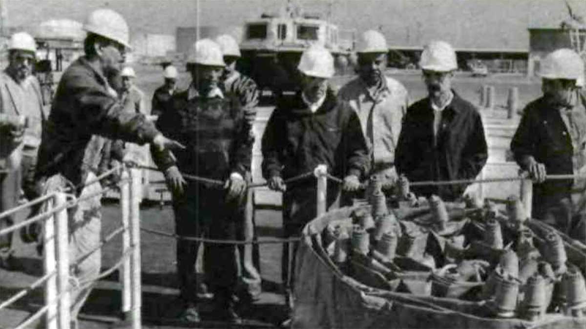 هذا اليوم في التاريخ: جولة عدد من أعضاء الإدارة التنفيذية في رأس تنورة 