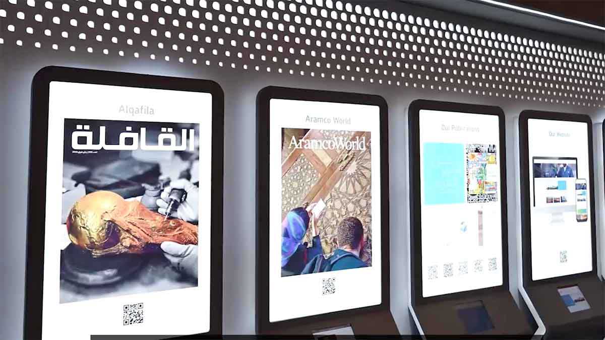 فيديو: رحلة تحول التواصل المؤسسي في أرامكو السعودية منذ 90 عامًا