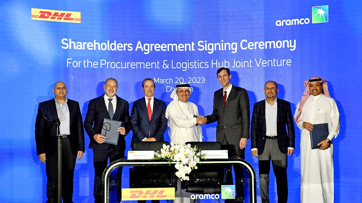 DHL aramco agreement
