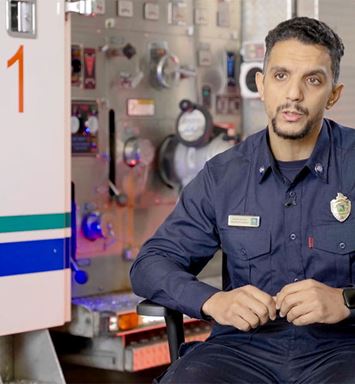 فيديو: تعرّف على عبدالله، أحد رجال الإطفاء في أرامكو