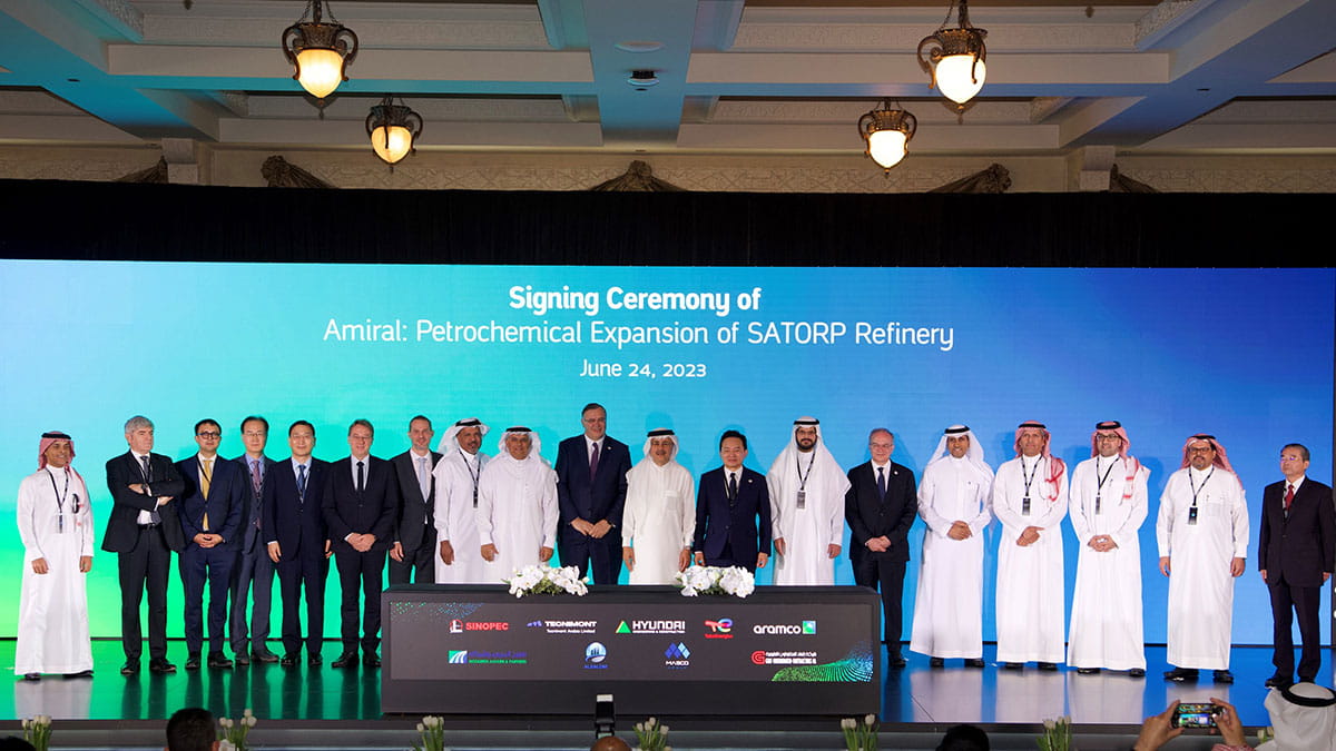 Aramco and TotalEnergies award contracts for $11 billion Amiral project