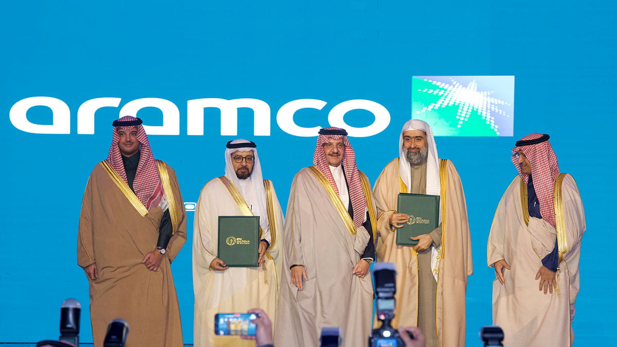 king Faisal Uni Aramco agreement