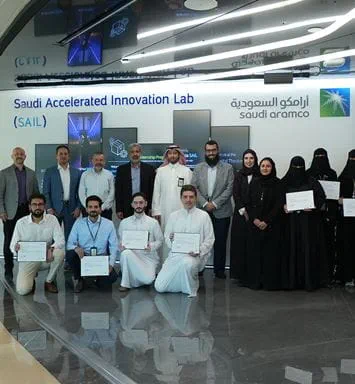 المختبر السعودي للابتكار المتسارع يحتفي بتخريج أول دفعة من طلابه الجامعيين 