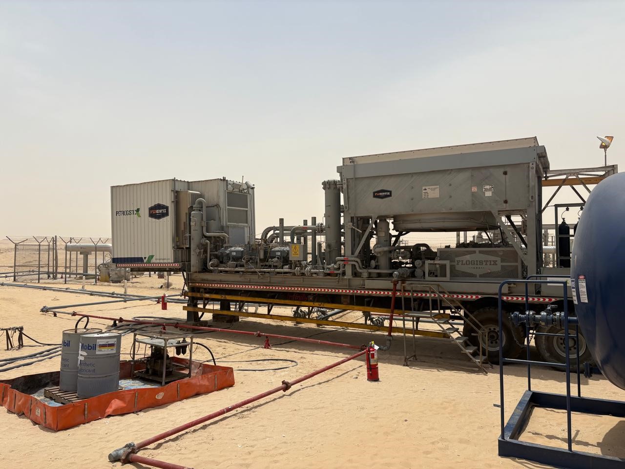 إدارة خطوط الأنابيب تنجح في تجربة نوعية لخفض انبعاثات غازات الشعلات 