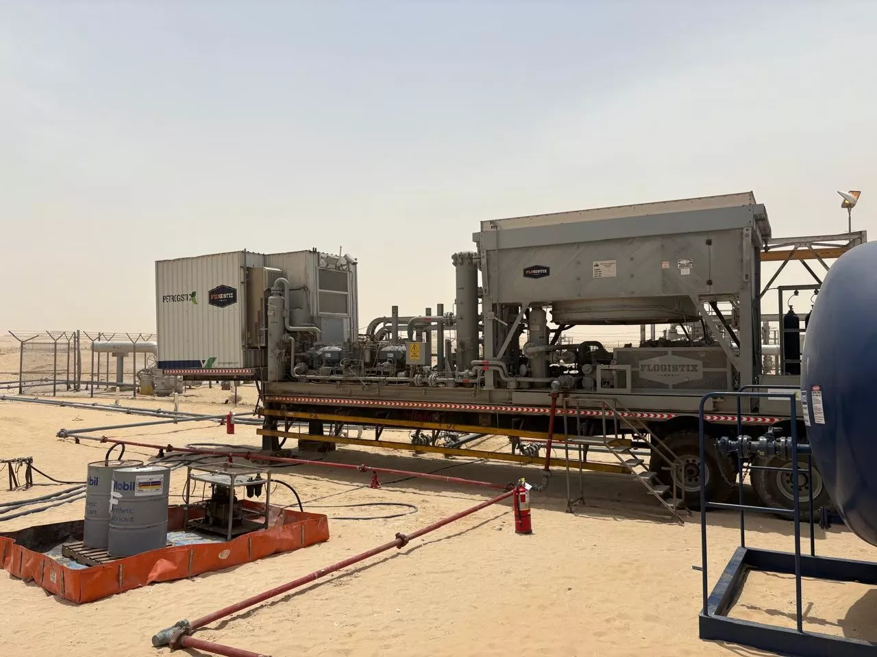 إدارة خطوط الأنابيب تنجح في تجربة نوعية لخفض انبعاثات غازات الشعلات 