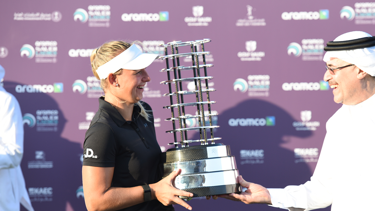 Danish golfer wins Aramco invitational tournament