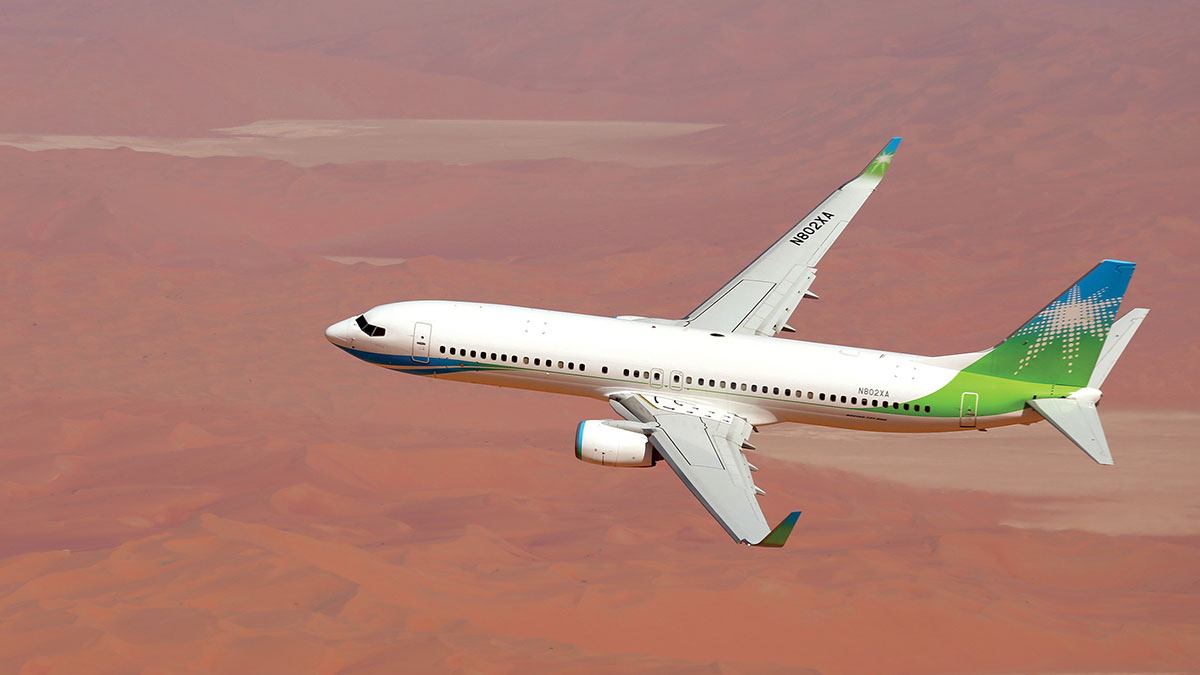 طيران أرامكو السعودية يحلِّق برخصة وطنية 