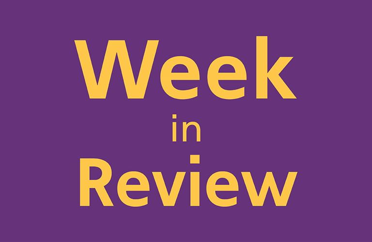Week 15 in Review: Technology and information security top the bill
