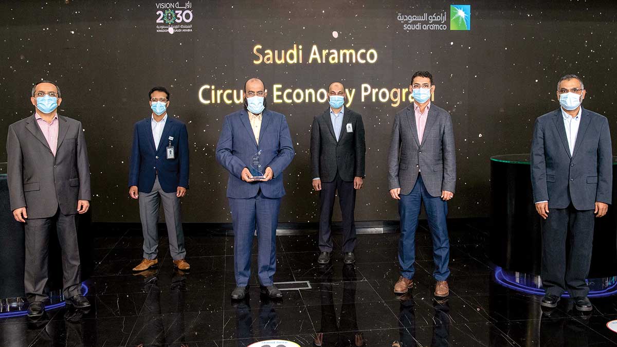 Recognition puts spotlight on Aramco's circular economy expertise